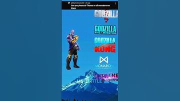 Thanos (All infinity Stone) 🆚 All Godzilla Frenchise