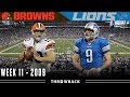 The Most Epic UNEXPECTED Shootout! (Browns vs. Lions, 2009)