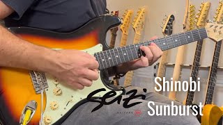 Seizi Shinobi Sunburst - Uma Baita guitarra!!!!