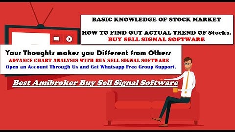 Auto Buy Sell Signal Software For Amibroker Platform | Learn TECHNICAL ANALYSIS with Buy Sell Signal