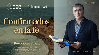 Devocional Diario 1093, por el p José Manuel Sierra.