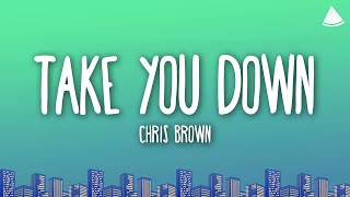 Chris Brown  Take You Down s