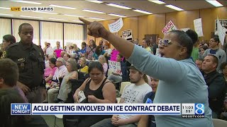 ACLU to urge Kent County to leave ICE contract