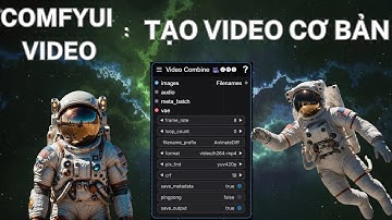 ComfyUI Video - Cách Làm Việc Với Video cơ bản: Video Helper Suite và AnimateDiff