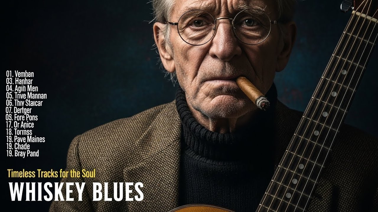 Chicago Blues Music – Late Night Deep Slow Blues Guitar Vol.195