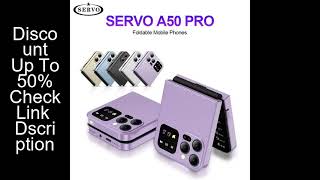 SERVO A50 PRO Foldable Mobile Phone Auto FM Radio Call Record Speed Dial Magic Voice Dual SIM GSM Un