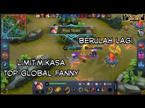 Limit.Mikasa Top Global Fanny Berulah Lagii .. SUMPAH GG PARAH  @youtuberjancuks4318