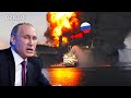 8 MINUTES AGO! SINKING: Ukrainian army gives the Russian Navy hell!