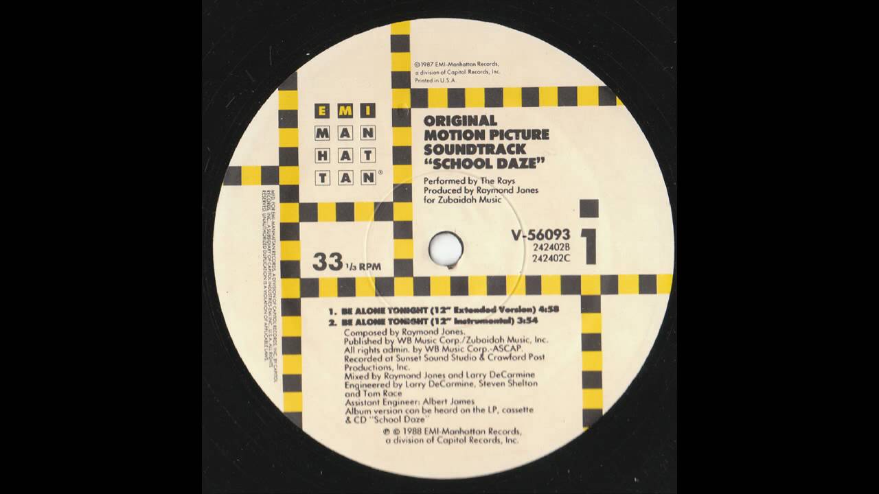 School Daze The Rays Be Alone Tonight Extended Mix YouTube school-daze-the-rays-be-alone-tonight-extended-mix-youtube