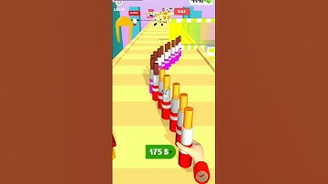 Lipstick multy shade run level 48 android games #gameland #shorts #funnyvideo #viral #gameplay