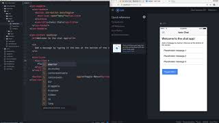 Back @ TACC - Ionic Chat 08: Using ngFor to display messages from Firebase