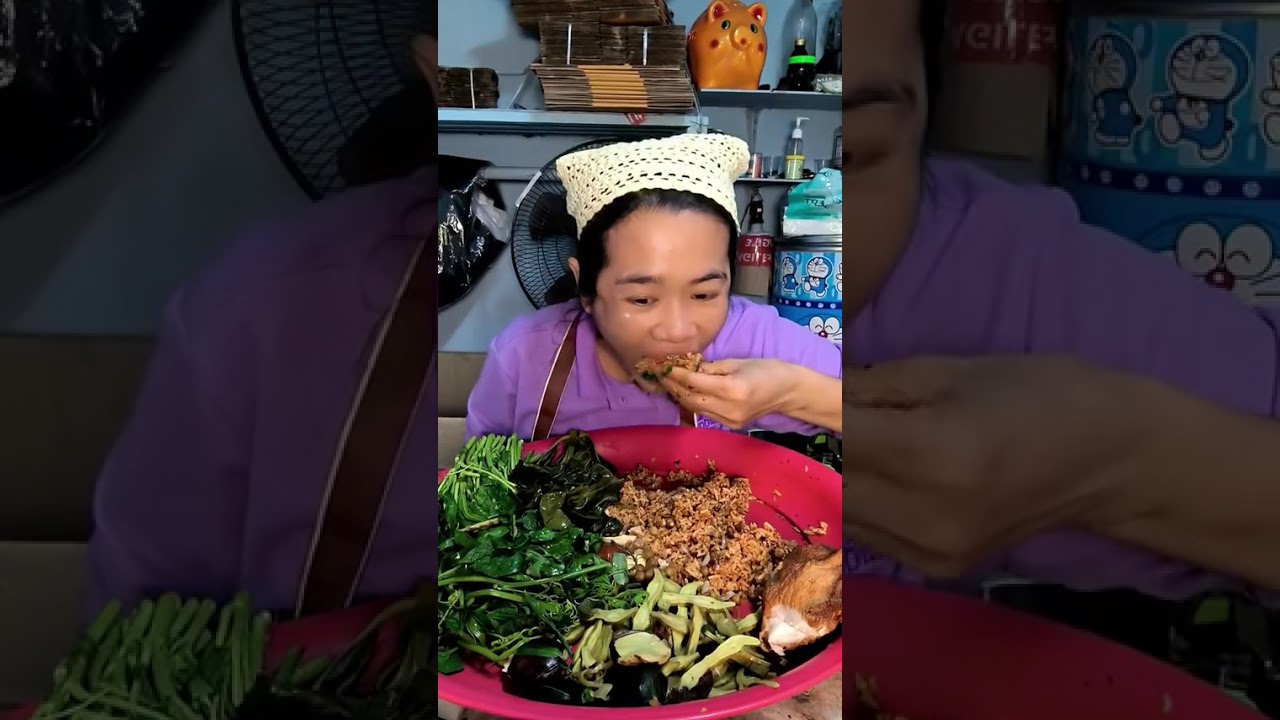 ငပိထောင်းနဲ့ အားရပါးရစားလိုက်ရာမှ ကျေနပ်တာ😋😋😋