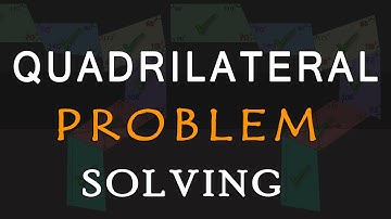 Quadrilaterals | Problem Solving | Math | LetsTute