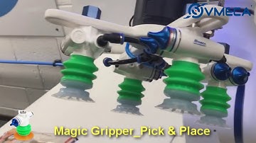 VMECA Plastic Package Magic Gripper Robot Vacuum
