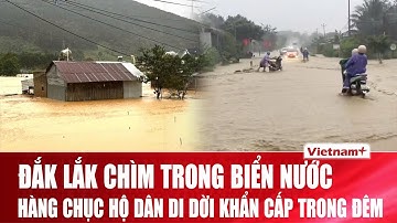 Lũ hạ lưu sông Ba đạt mức báo động 3, Đắk Lắk đối mặt nguy cơ ngập lụt rất cao | VNP