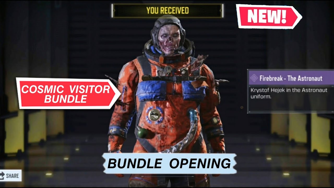 Cosmic Visitor Bundle Opening Firebreak The Astronaut Ism Gaming Youtube