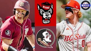 #10 NC State vs #11 Florida State | Game 2 | 2026 College Baseball Highlights