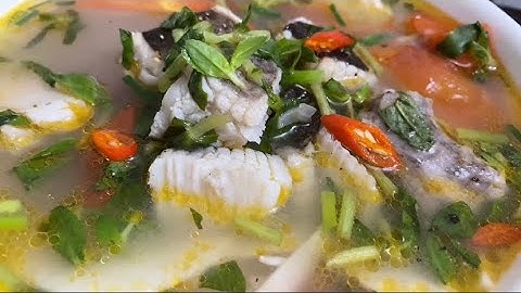 Cá Đuối nấu canh chua | Cá Đuối nấu măng chua | Canh chua cá Đuối