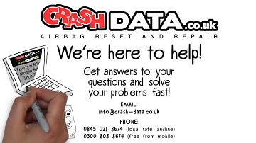 Crash Data airbag module reset & repair