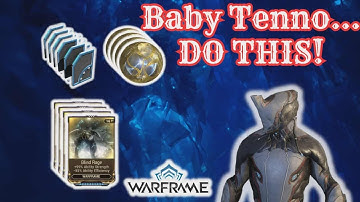 What to do as a New Player in Warframe! #tennocreate @Warframe