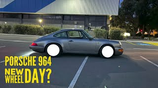 Porsche 964 C2 Gets New Wheels - finally after a long wait the wheels have arrived!