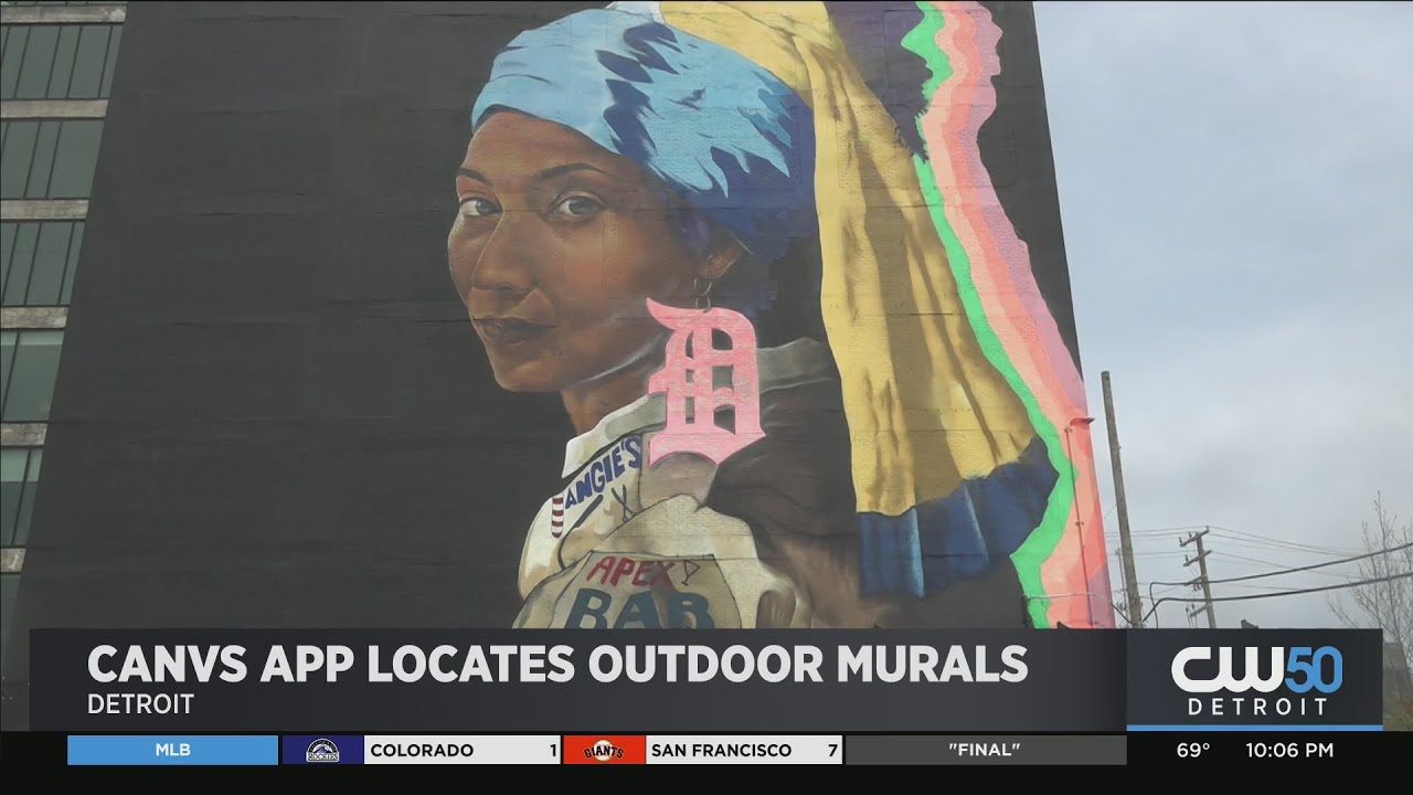 CANVS App Highlights Detroit's Outdoor Murals
