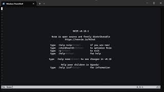  Neovim   Configuration Nvim On Windows part1 Install Vim Neovim With Scoop Comand Windows 10 11