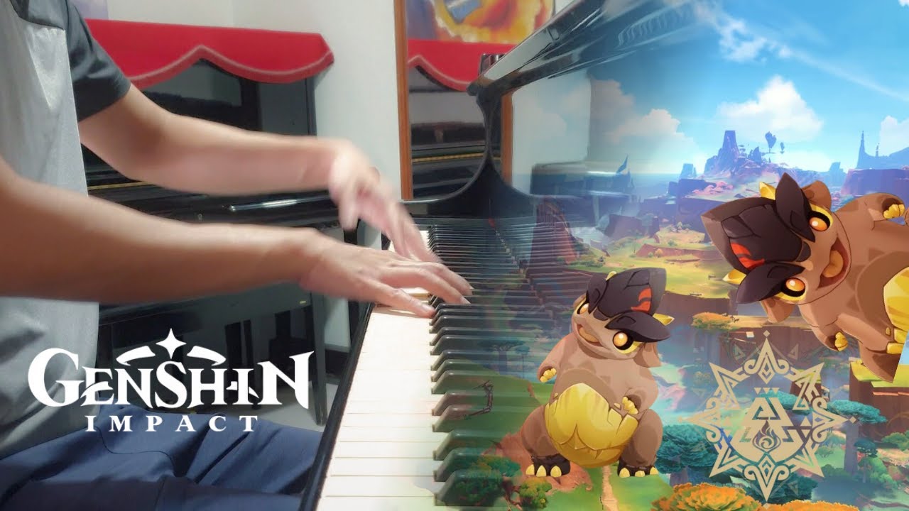 'Introduction to a Little Friend' - Natlan Calm OST | Genshin Piano + Sheet