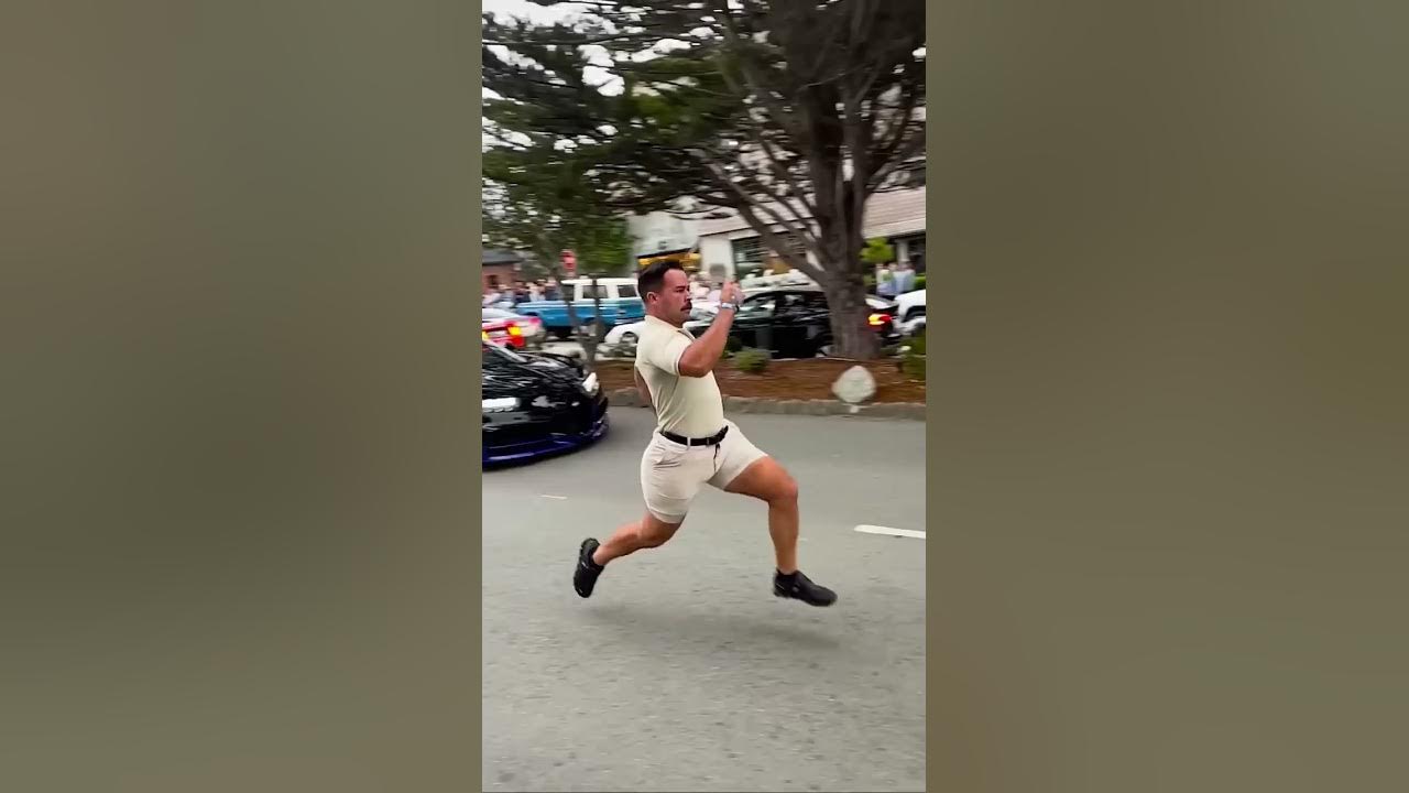 I raced a Bugatti on foot and won #fast