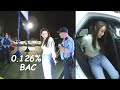 Woman Arrested for DWI after Striking Highway Median