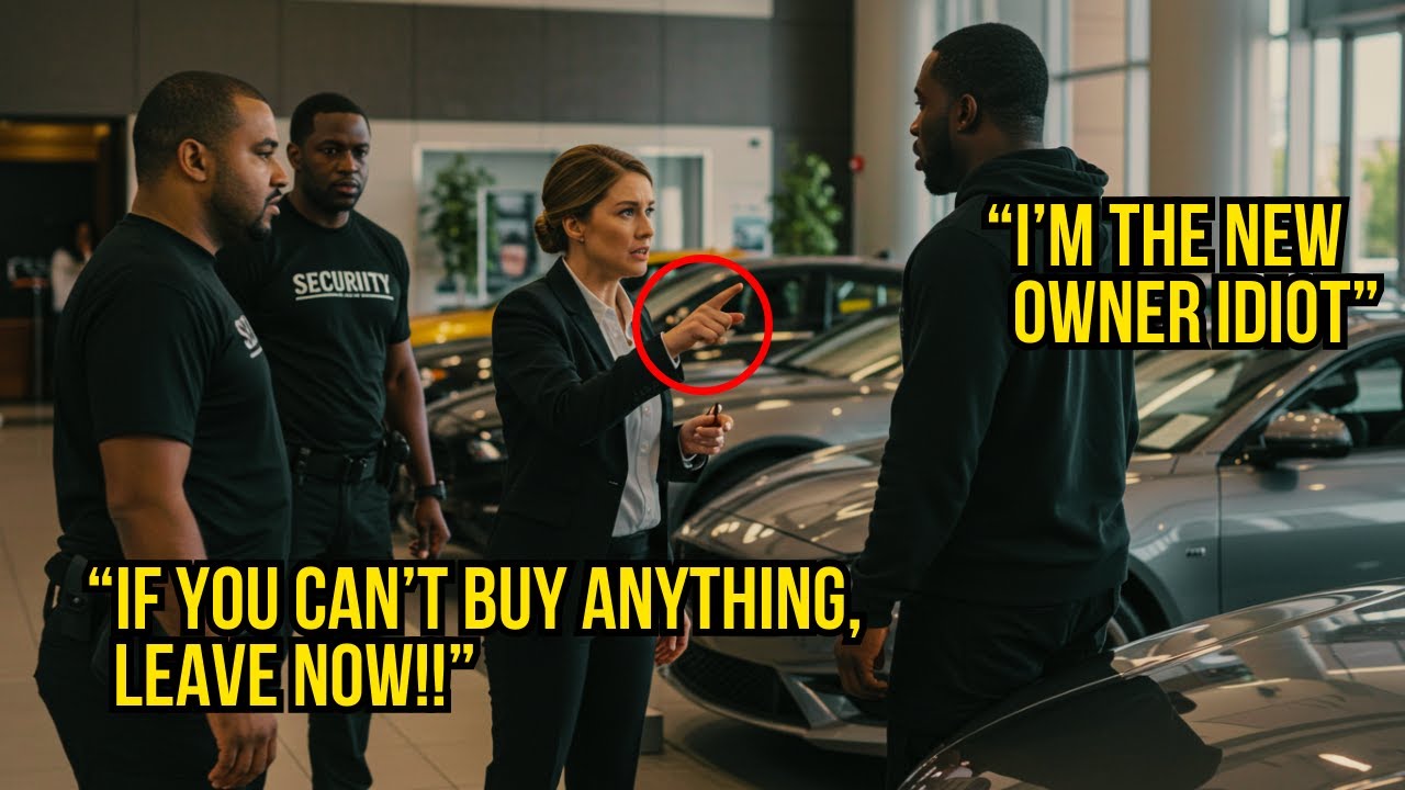 Racist Car Dealership Manager Kicks Out Black Man – Unaware He Is The New Owner