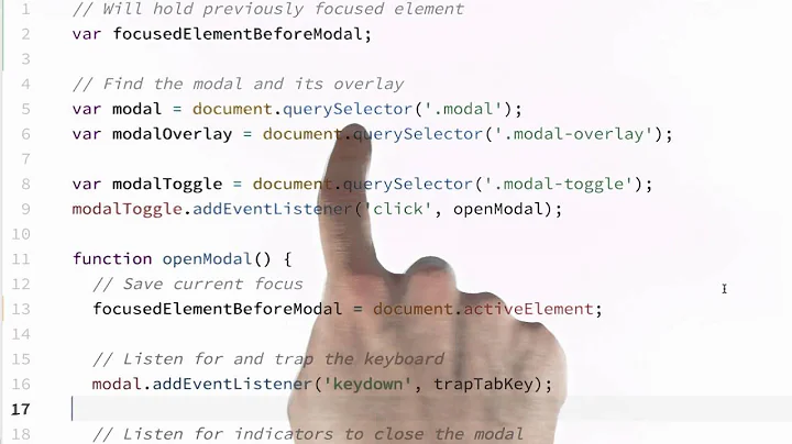 Modals and Keyboard Traps