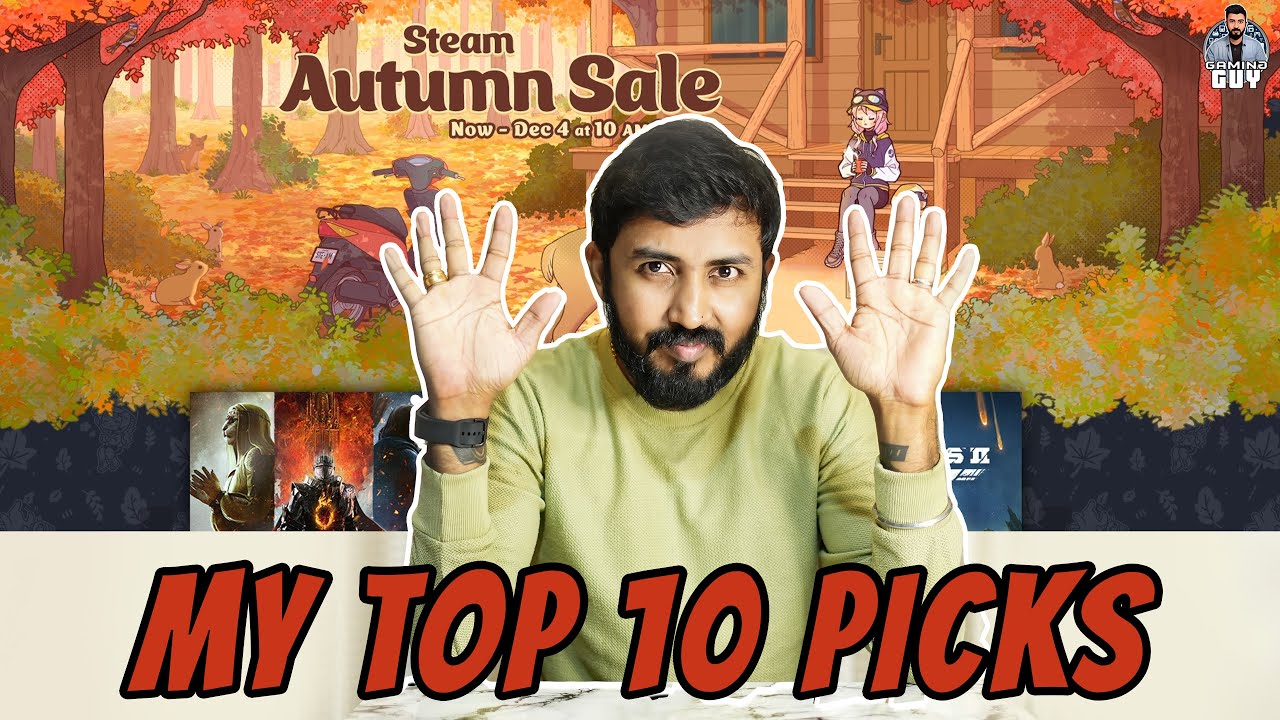 AUTUMN SALE 2024 on Steam | My TOP 10 Game suggestions | Gaming Guy - தமிழ்