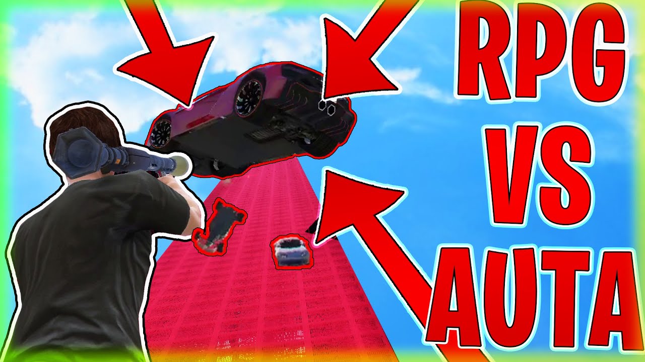 EXTRÉMNÍ AUTA VS RPG!!! | GTA | Morry&@Cuky2222&@BowTeaG&@Davel23&@Kellwiin&@DejvikGOD