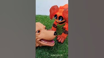 POPPY PLAYTIME SMILING CRITTERS AND REAL LIFE VERSION #Shorts #dogday #catnap