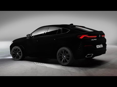 Концепт BMW X6 в окраске Vantablack — официальный ролик - Концепт BMW X6 в окраске Vantablack — официальный ролик