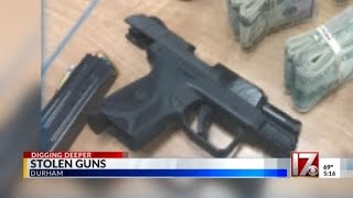 Durham stolen guns