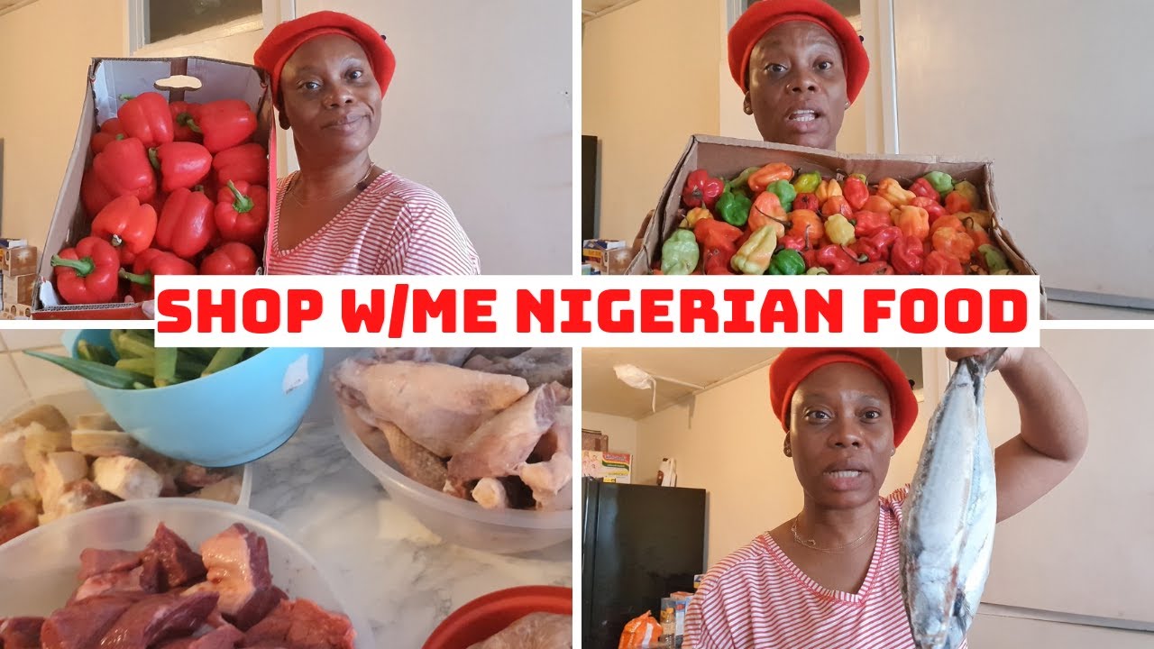 Nigerian & African food is Expensive in Glasgow £200 food shop for a family of 7