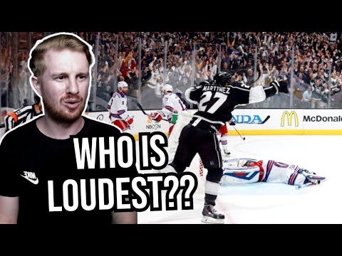 British Guy Reacts To Every NHL Team's Loudest Moment