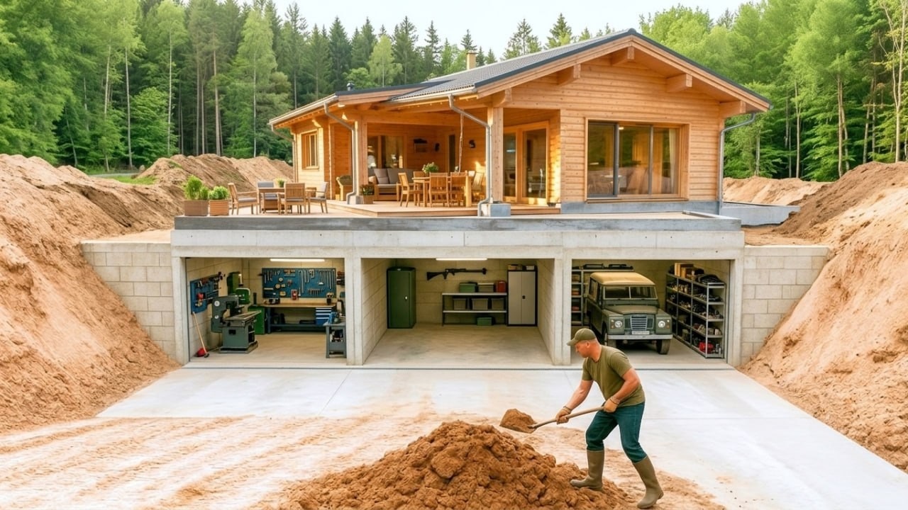 Underground Shelter Construction Process