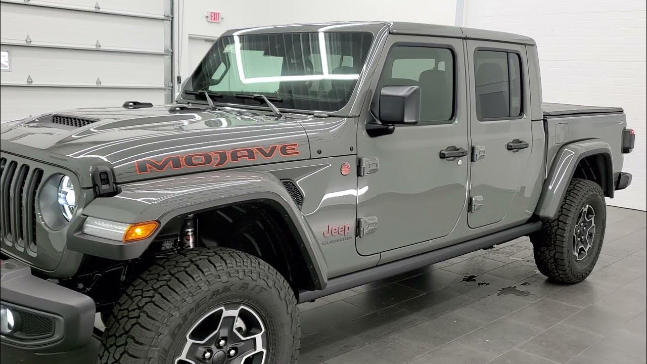 STING GRAY GLADIATOR MOJAVE 2021 JEEP GLADIATOR MOJAVE WALK AROUND