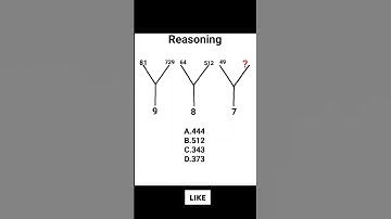 Reasoning | #shortvideo #puzzle #brainteasers #logicgames #iqquiz #maths #howtosolvemathspuzzles