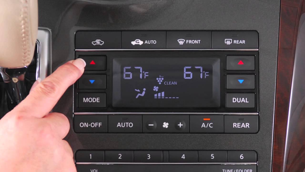 2013 NISSAN Quest Automatic Climate Controls YouTube