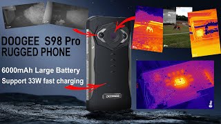 NEW DOOGEE S98 PRO RUGGED PHONE REVIEW |Thermal Imaging Camera| 6000mAh Fast Charging Battery