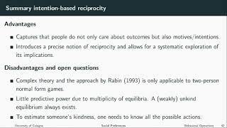 Behavioral Operations - Social Preferences 16 [BONUS]