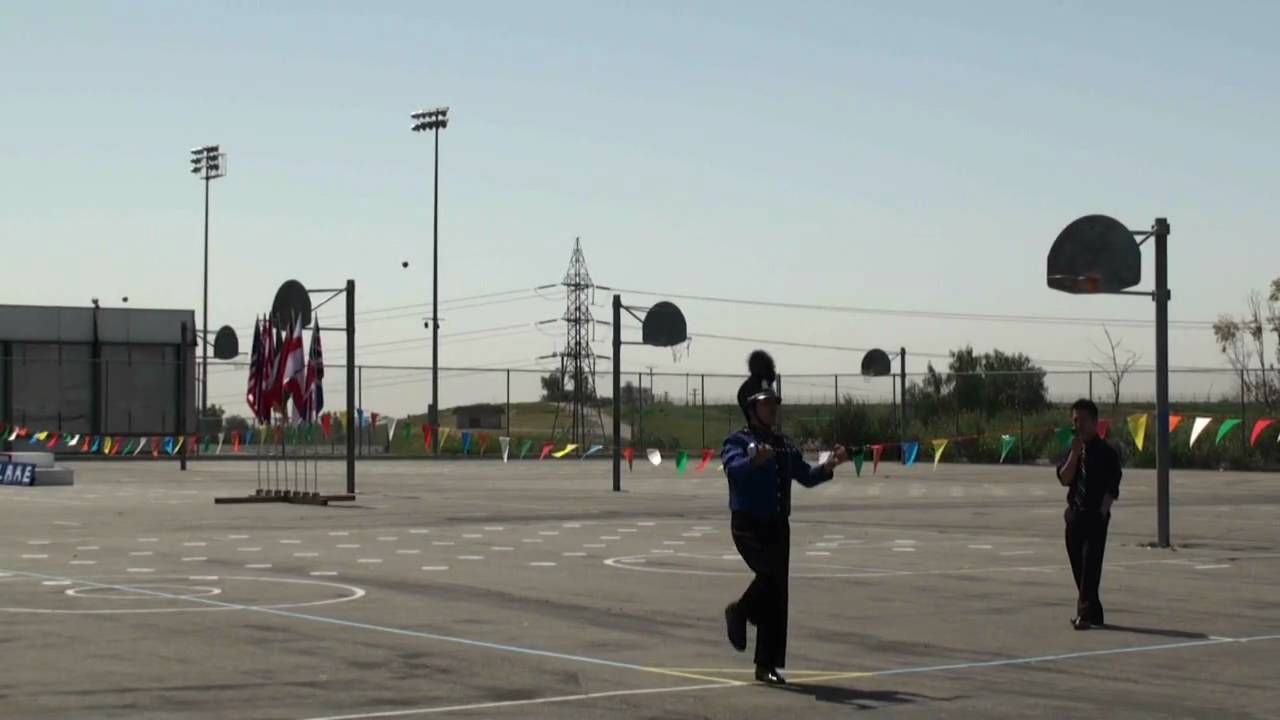 Kevin Flores - Open - WDMA Drum Major Competition @ Eastlake High School - March 20, 2010