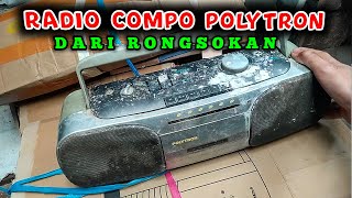 Restorasi Mini Compo Polytron PSC 123C Dari Rongsokan !!