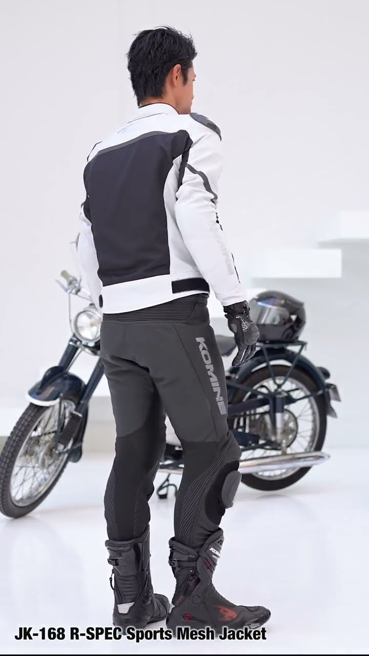JK-168 R-SPEC Sports Mesh Jacket / PK-782 RSPEC Sports Leather