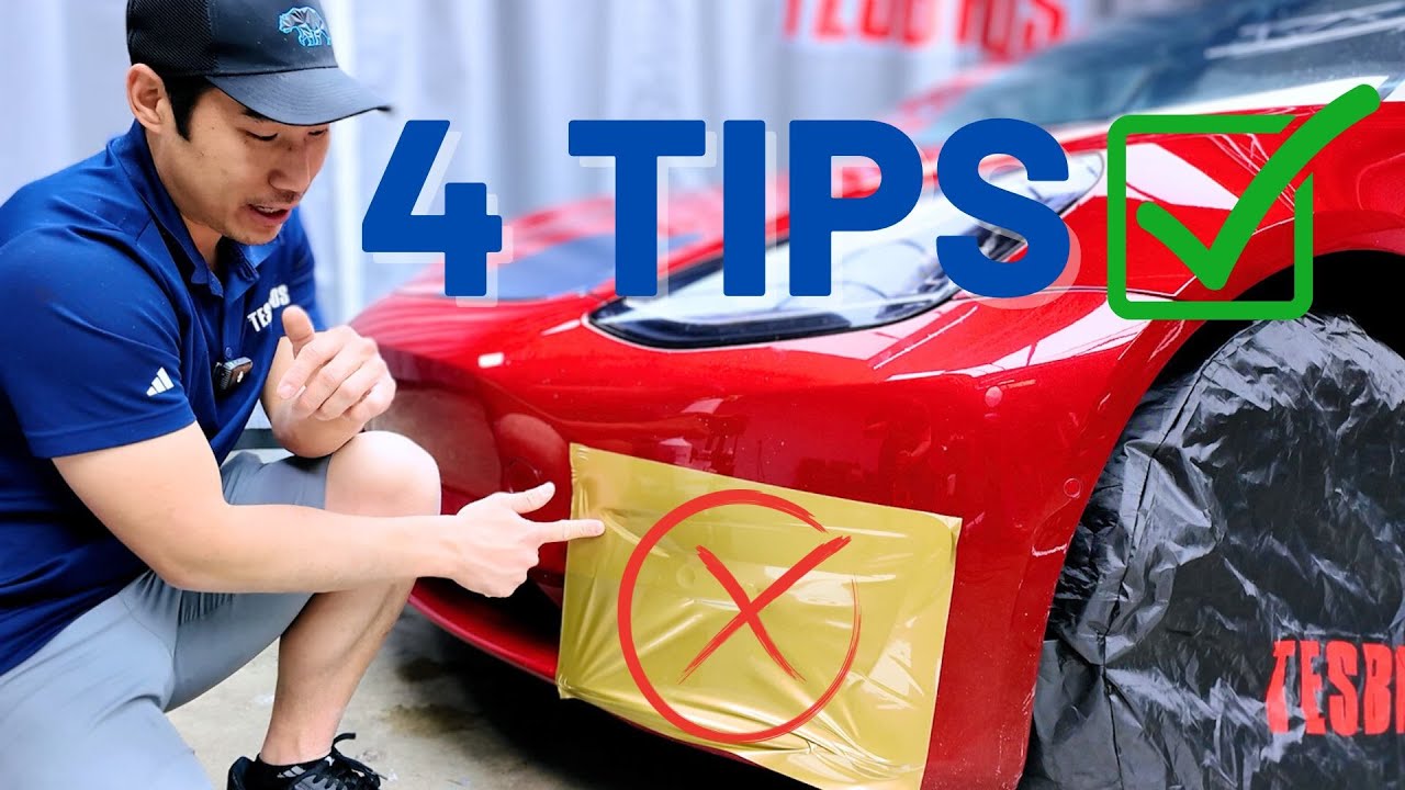 4 Car Vinyl Wrap Pro Tips For Beginners