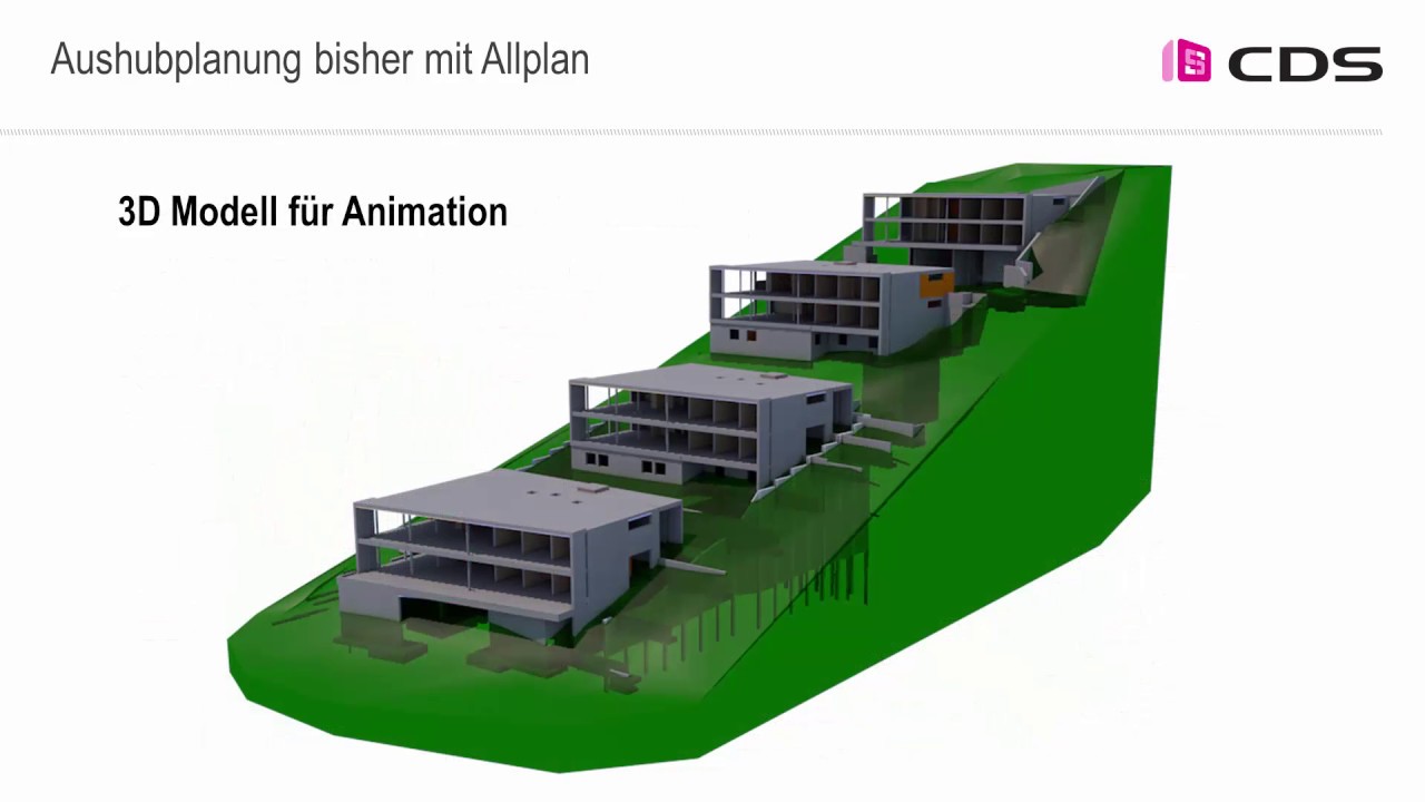 ALLPLAN Add On Baugrube - Funktionsüberblick - YouTube